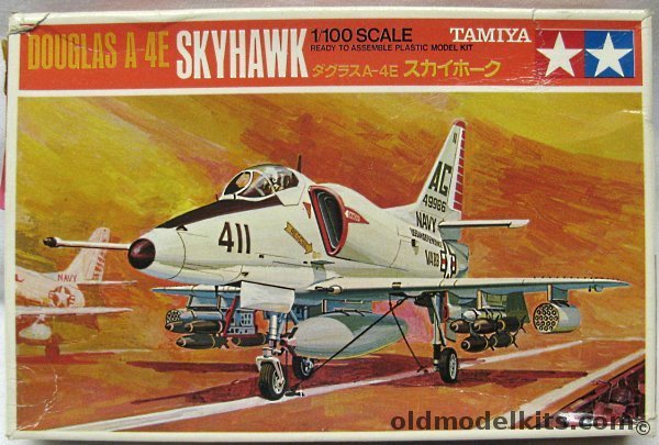 Tamiya 1/100 Douglas A-4E Skyhawk - USN VA-86 USS Independence / Royal Australian Navy, PA1003-100 plastic model kit